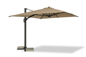 "Римини" зонт уличный 3х4м на боковой алюминиевой опоре