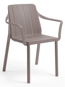 Кресло пластиковое Tiberina тортора