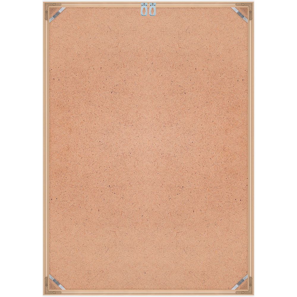 Рамка Нельсон 02, А4, золото глянец анодир.