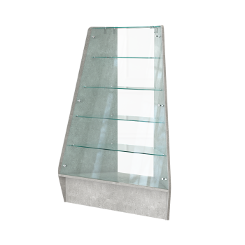 Прилавок "ТАНДЕМ" №8 угловой, Метрополитан Грей