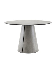 Стол круглый Стивенсон D120 столешница HPL метрополитан