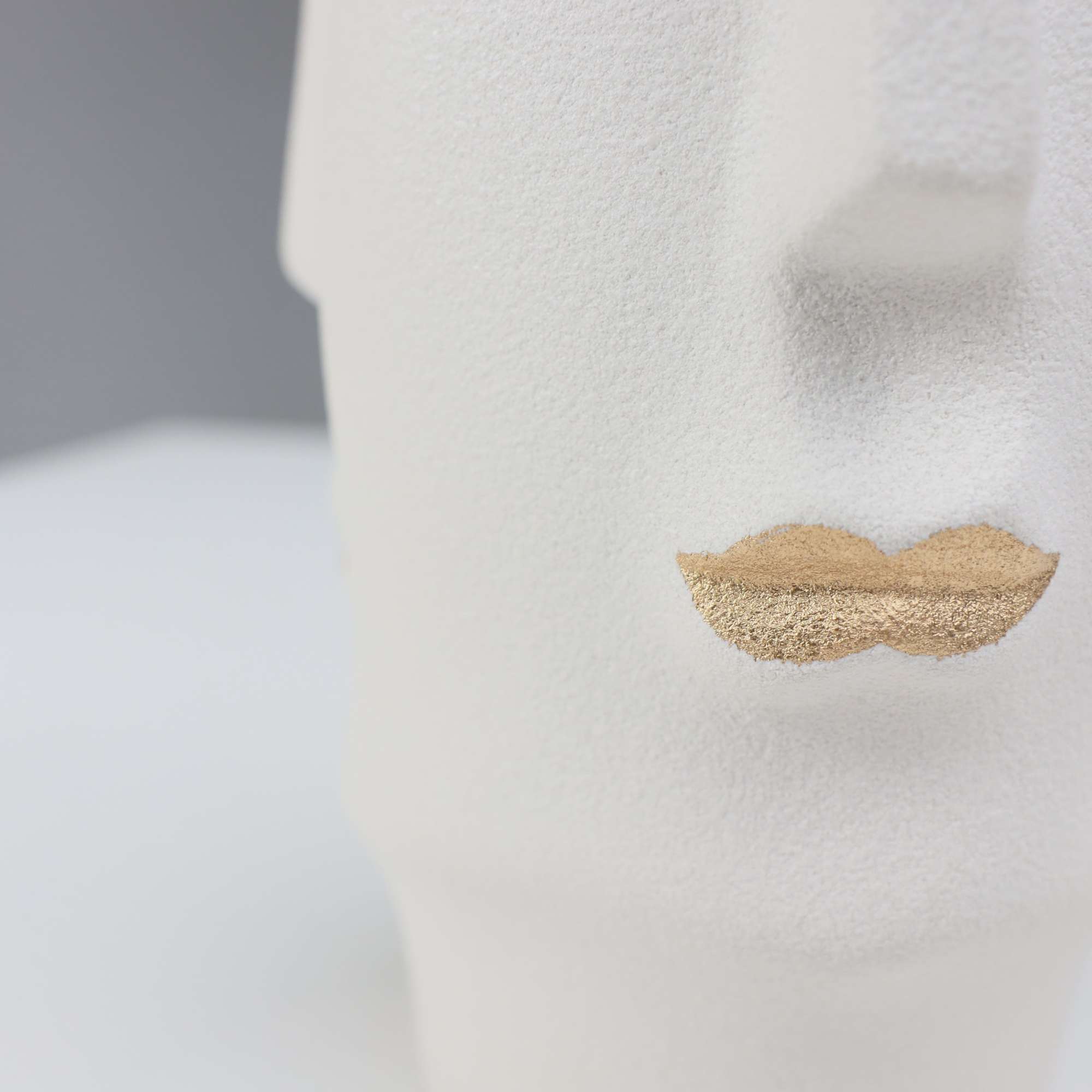 Ваза керамическая COLD, белый, 13*13*25см