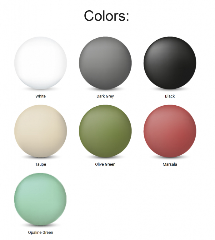 Стол пластиковый складной Helen Folding Table Ø60 оливковый