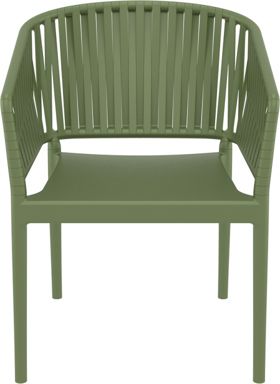 Кресло пластиковое Portofino оливковый