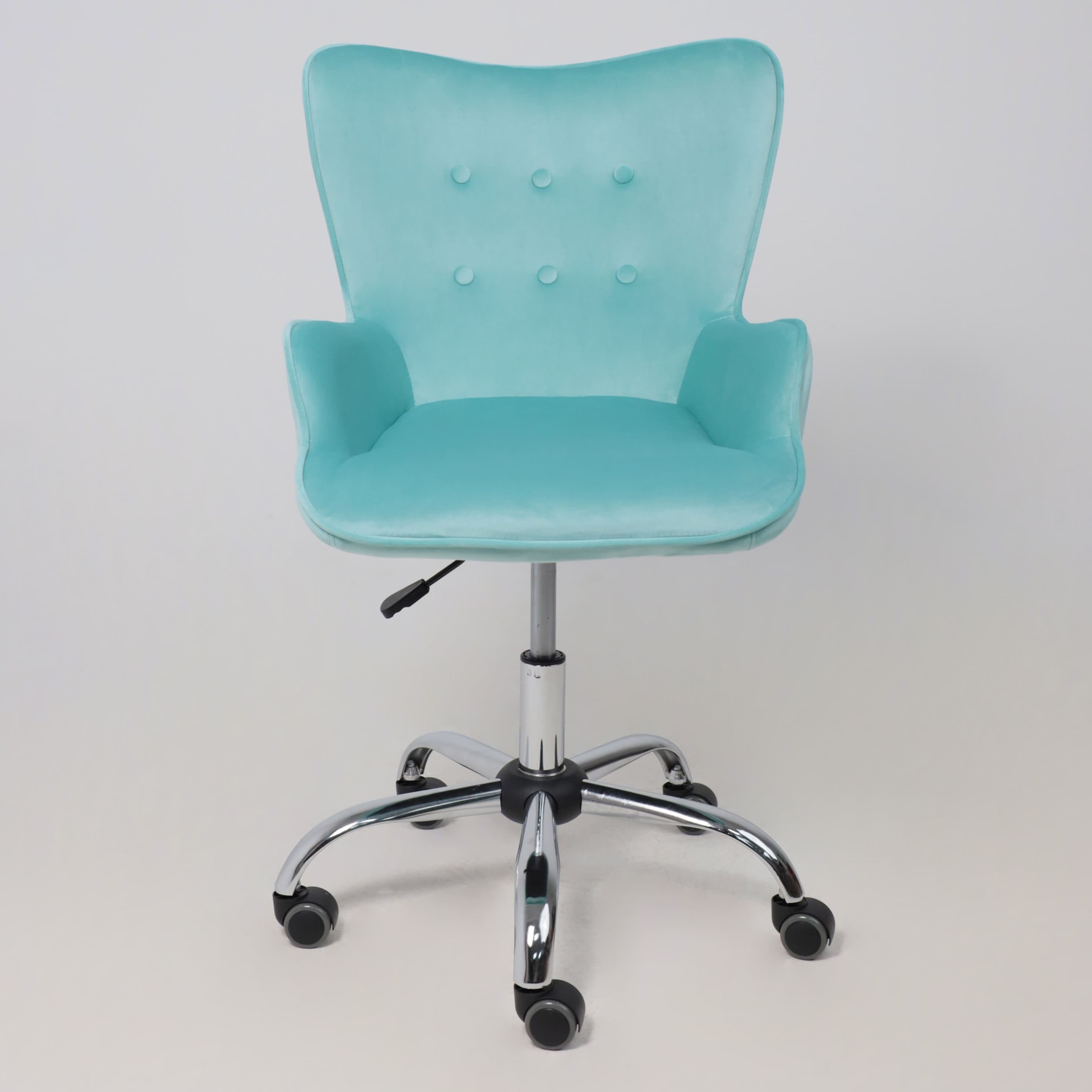 Кресло поворотное Bella, мятный, велюр