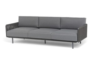 "Джелло" диван 3-местный плетеный из роупа