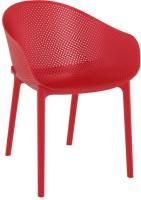 Кресло пластиковое Sky красный