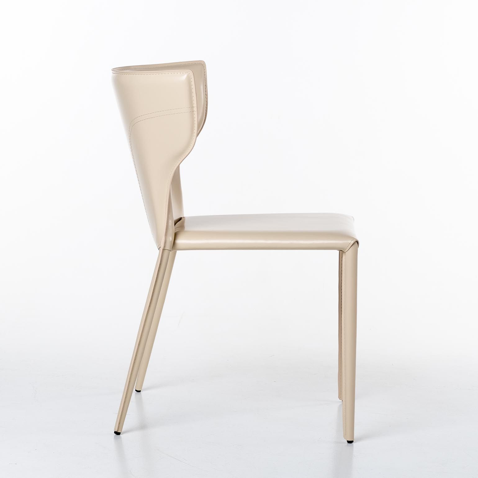 Стул Аустин, кожа бежевый
