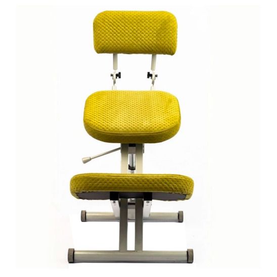 Стул коленный Prostool, салатовый, ткань