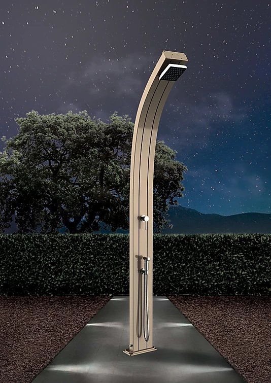 Душ солнечный Spring A 140 TL жемчужный черный