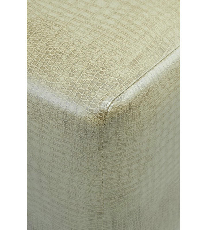 Пуфик Скай Кожа (темно-бежевый)