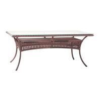 Джамму стол обеденный прямоугольный 8 мест, коричневый