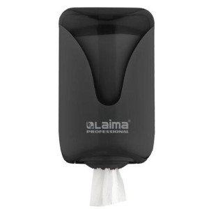 Диспенсер для полотенец с центральной вытяжкой EXTRA LAIMA PROFESSIONAL, (M1/M2), черный, ABS-пластик, 609477