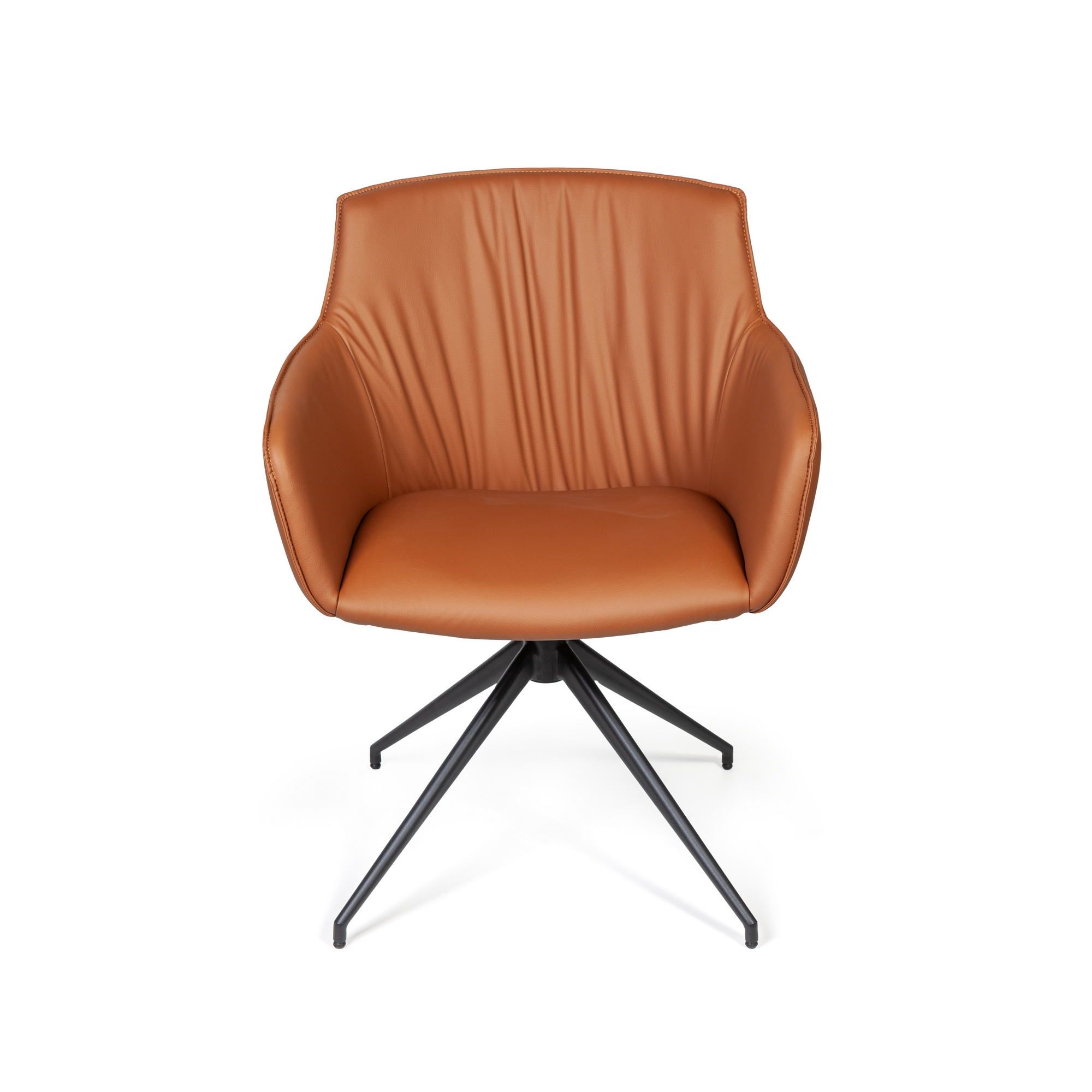 Полукресло София, иск.кожа soft-touch, терракот