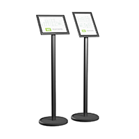 РАНДЕВУ-01 Стойка для информации формата А4 черная