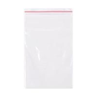 Пакеты ZIP LOCK "зиплок" ПРОЧНЫЕ, комплект 100 шт., 10х15 cм, ПВД, 60 мкм., BRAUBERG EXTRA, 608170
