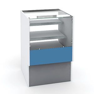 Каскад.009 \ Прилавок остекленный 2-х ярусный арт.PM8.009 Артикул скопирован