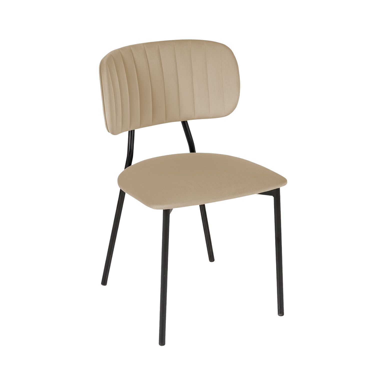 Стул Фрост, бархат бежевый 5