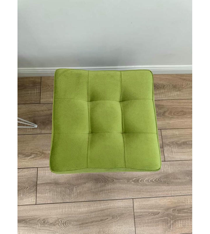 Банкетка Марсей 40-44 с полкой (салатовый/черный)