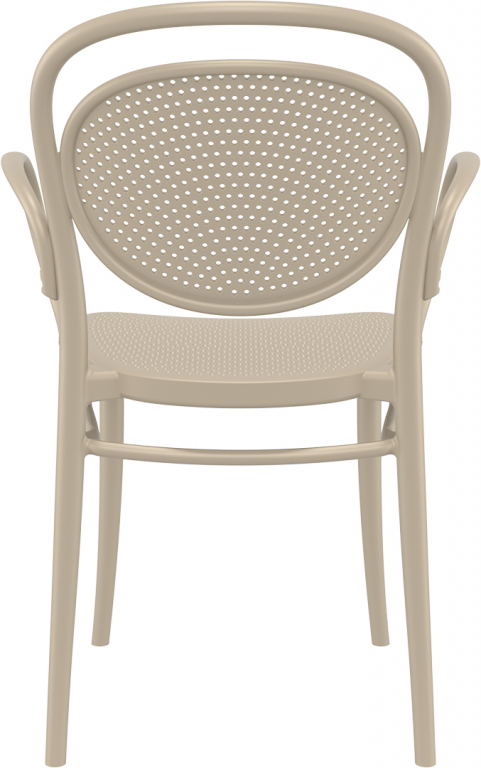 Кресло пластиковое Marcel XL бежевый