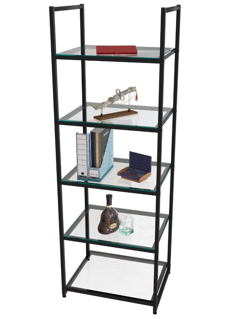 Стеллаж в стиле Лофт A1760-20 с полками ЛДСП