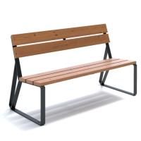 Скамья парковая «Park» 1440 графит