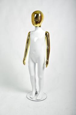 МДК-1 Манекен детский глянцевый, комбинированный, без лица рост 110