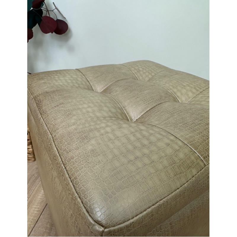 Пф-400-Я Кожа (бежевый крокодил)