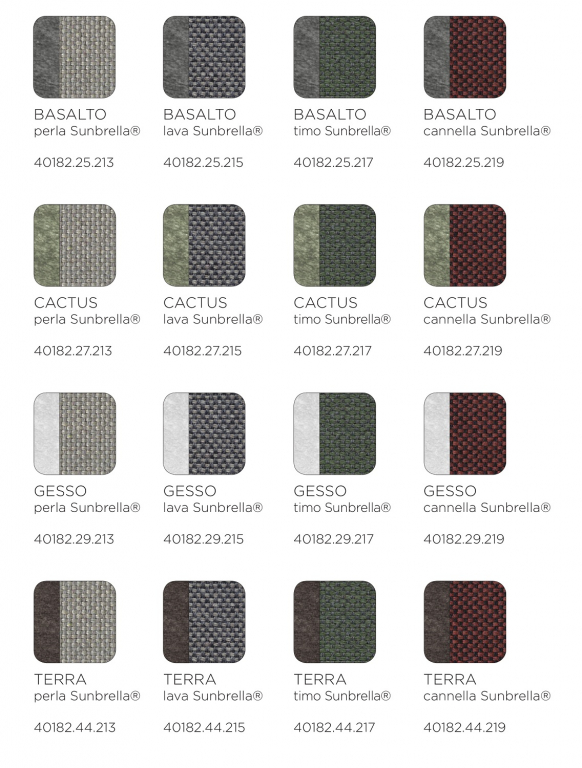 Диван пластиковый с подушками Maximo 2 терра, жемчуг