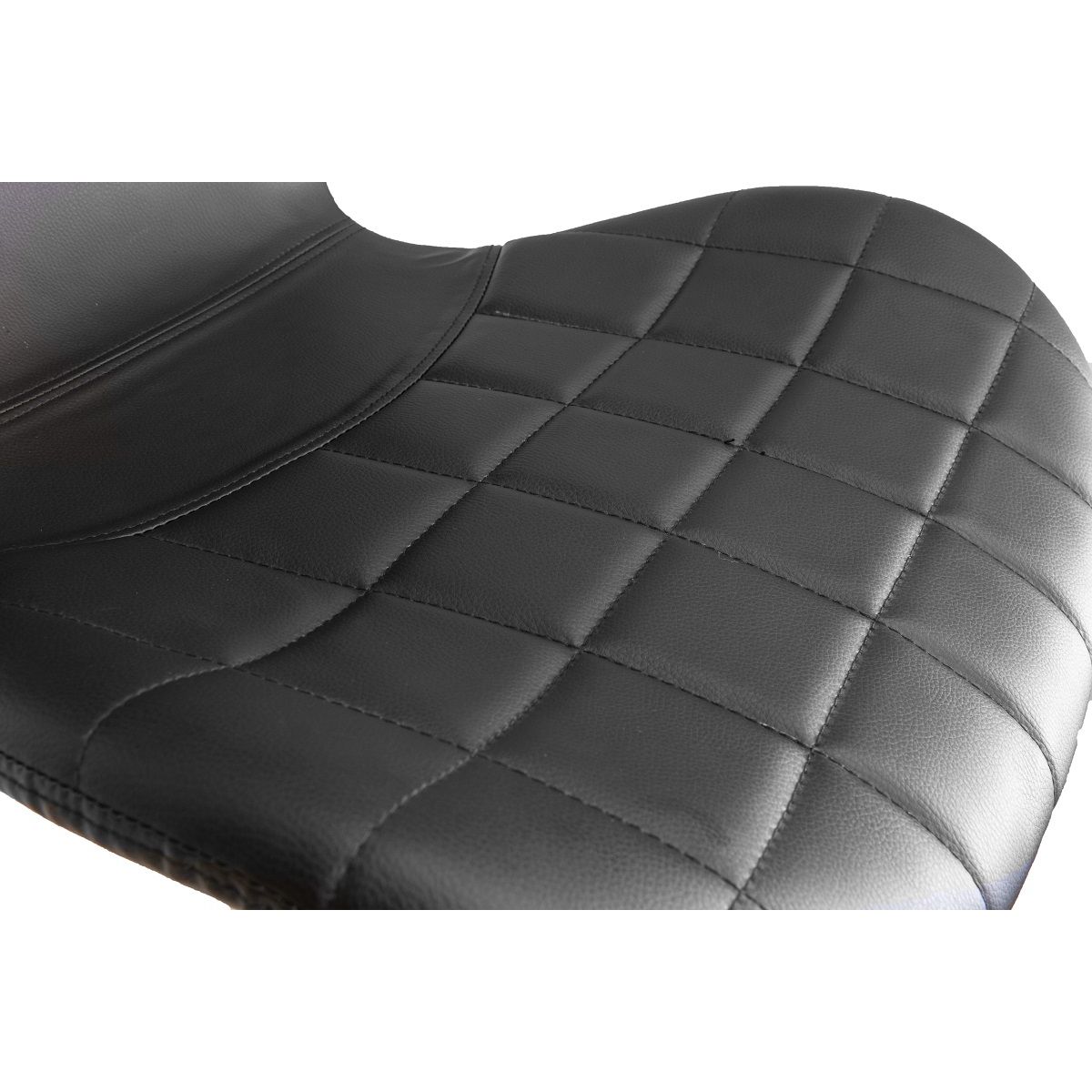 Стул барный MIST,экокожа черный/хром