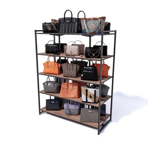 Стеллаж для обуви и аксессуаров в стиле Лофт BOTTI 1525-05-1 (без полок)