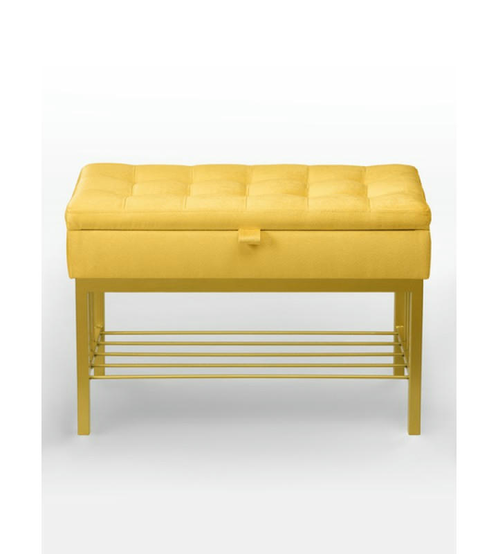 Банкетка Н-76 (золото/желтый)