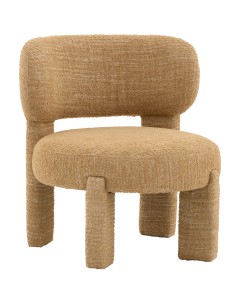 Кресло лаунж Fani горчичный