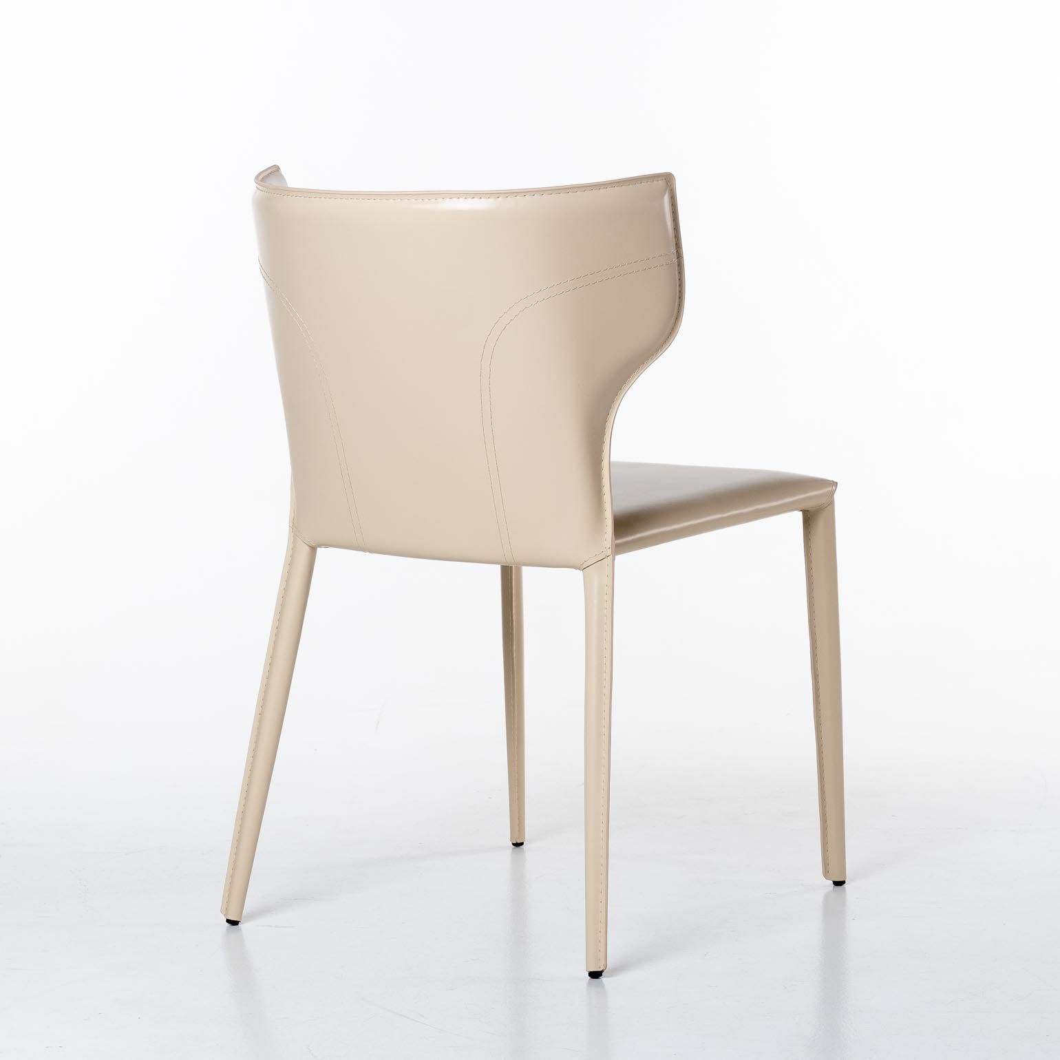 Стул Аустин, кожа бежевый