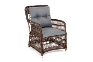 "Цесена" кресло плетеное из искусственного ротанга