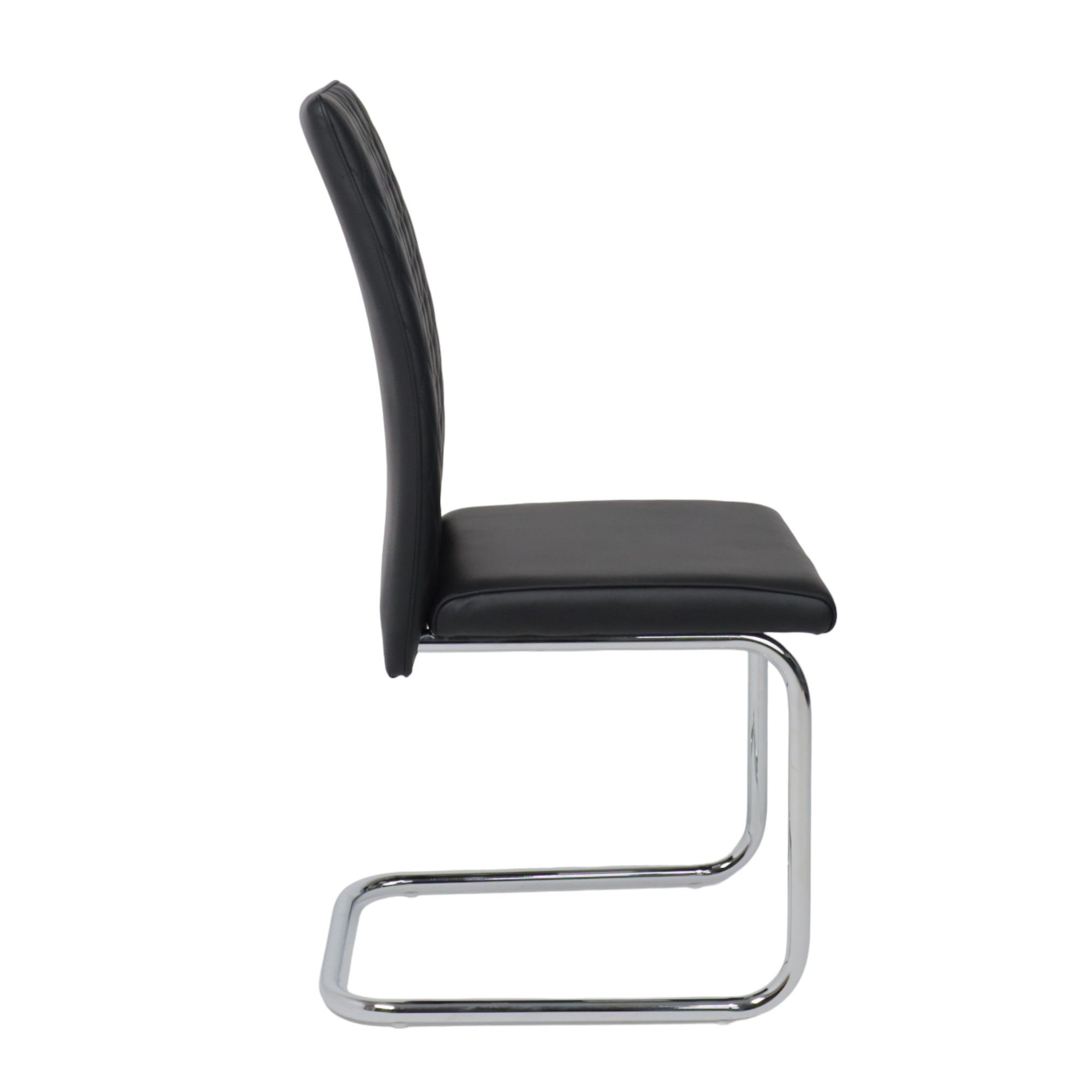 Стул Ronald, черный, экокожа