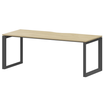 Стол на металлокаркасе Аргентум-МП НТМП.О-200 Баттл Рок/Антрацит