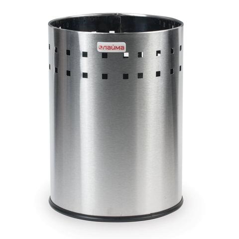 Корзина металлическая для мусора LAIMA "Bionic", 7 л, матовая, перфорированная, несгораемая, 232267 цена 1 296 ₽ Корзина металлическая для мусора LAIMA "Bionic", 7 л, матовая, перфорированная, несгораемая, 232267