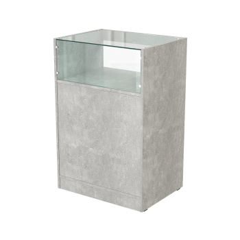 Прилавок "ТАНДЕМ" №2-600мм, Метрополитан Грей