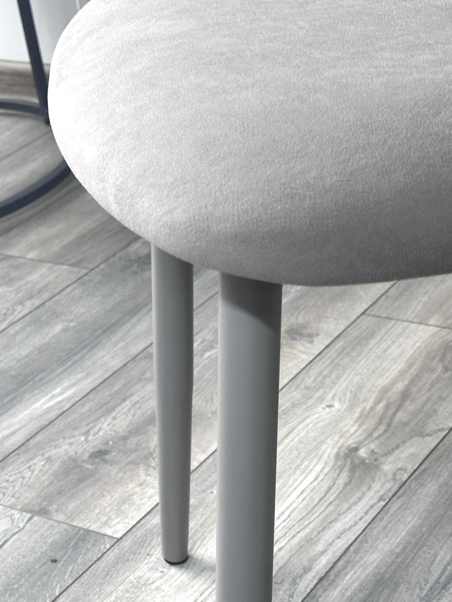 Стул БАРИ Marseille-16 Капучино, велюр / ЛАТТЕ каркас M-City