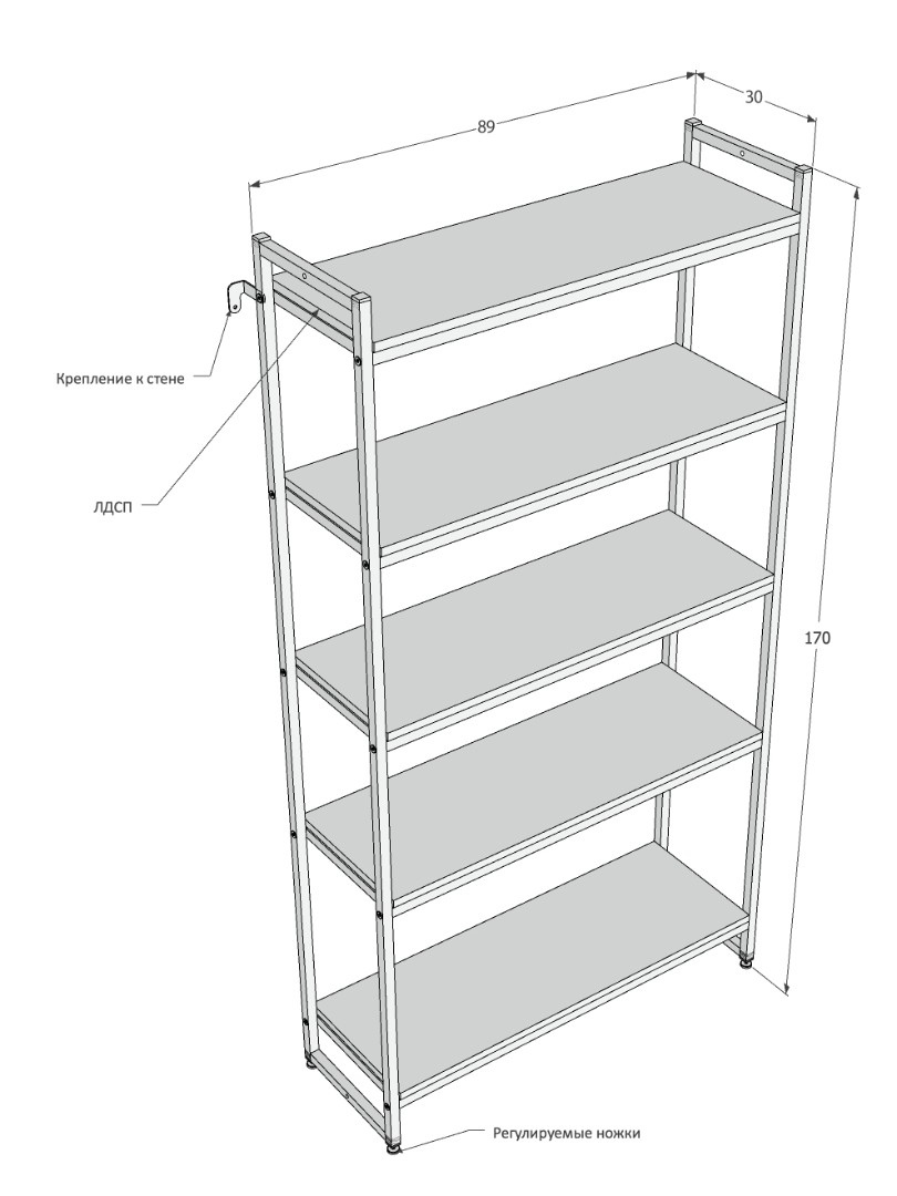 Металлический шкаф ПЧ-1709Ч