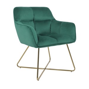 Кресло Florida, зеленый, велюр