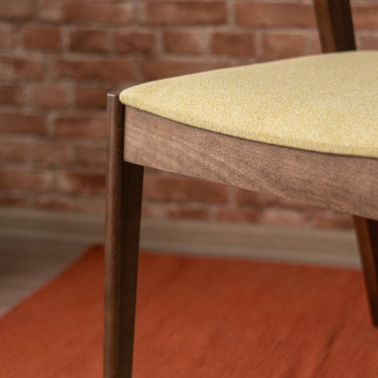 Стул Ostin, рогожка Chalet brown, старинный орех