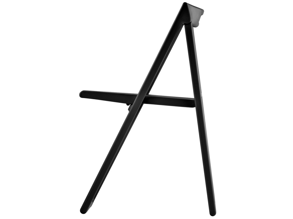 Стул пластиковый складной Enjoy черный