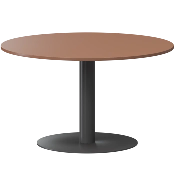 Стол круглый Арго-М АМ-ДУ120 Терракота/Антрацит