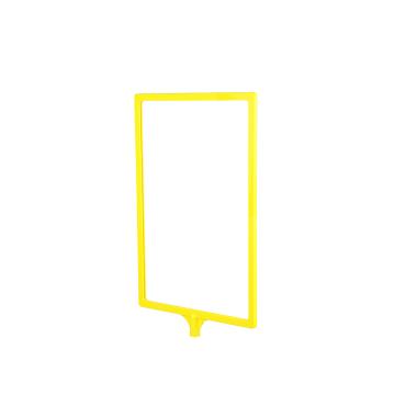 Рамка с интегрированным Т-держателем PFT-A4, цвет желтый