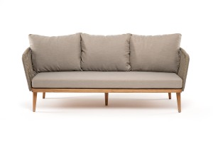 "Мальорка" диван 3-местный плетеный из роупа