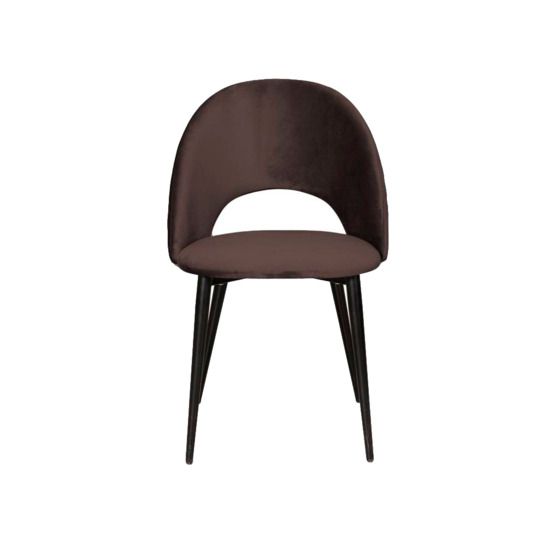 Стул Max ромб бархат антрацит