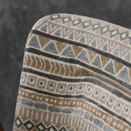 Стул Bali, велюр ginger 008, морилка венге