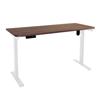 Стол с регулировкой высоты электрический LuxAlto LA-T33-E6 белый/дуб коричневый ЛДСП 140*60*2.5